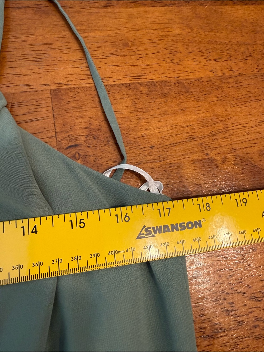 Jenny Yoo Size 14 Bridesmaid Dress Sage Green Chiffon A-Line Maxi Formal Gown - Picture 3 of 10